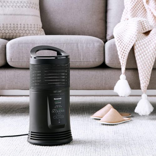  Honeywell EnergySmart Ceramic Surround Whole Room Heater - Black