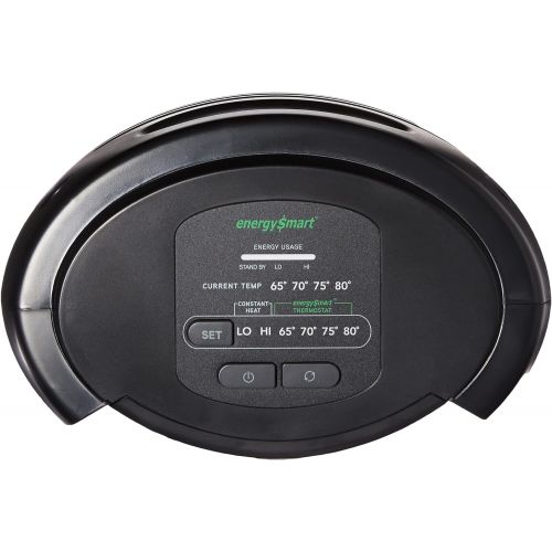  Honeywell HZ-7300 Deluxe Energy Smart Cool Touch Heater, Black
