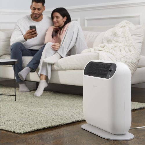  Honeywell ThermaWave 6 Ceramic Technology Space Heater, White ? Ceramic Heater with Programmable Thermostat