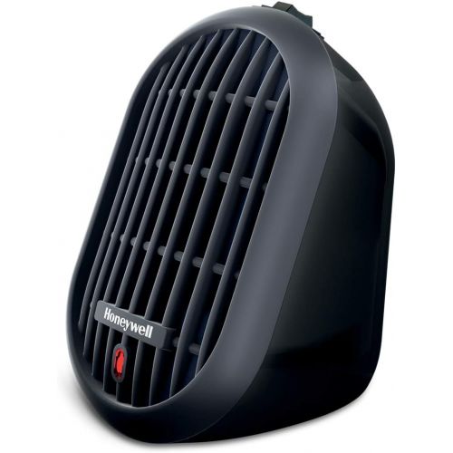  Honeywell HeatBud Ceramic Space Heater, Black ? Energy Efficient Ceramic Heater with Two Heat Settings for Home, School or Office