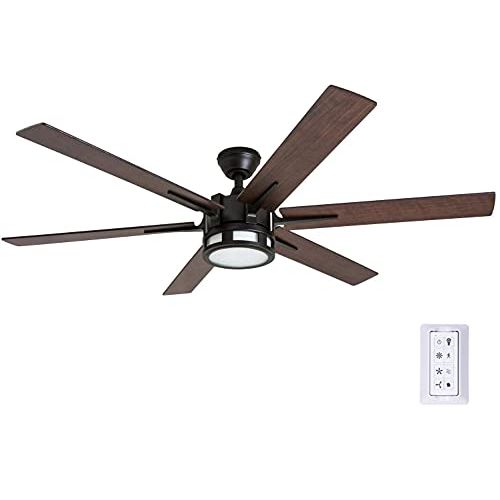  Honeywell 51036 Kaliza Modern Ceiling Fan with Remote Control, 56, Espresso