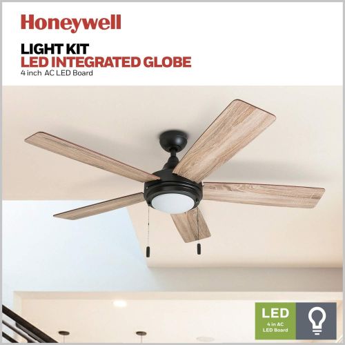  [아마존베스트]Honeywell Ceiling Fans 50607-01 Ventnor Ceiling Fan, 52, Bronze