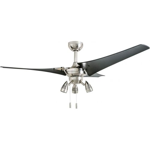  Honeywell Ceiling Fans 50611-01 Phelix Ceiling Fan, 56, Brushed Nickel