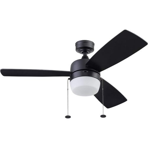  Honeywell Ceiling Fans 50616-01 Barcadero Ceiling Fan, 44, Brushed Nickel