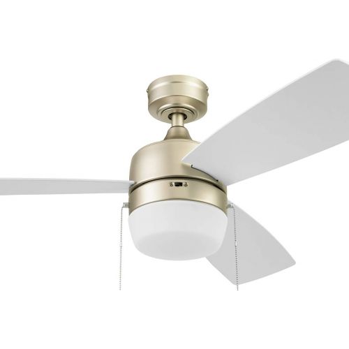  Honeywell Ceiling Fans 50616-01 Barcadero Ceiling Fan, 44, Brushed Nickel