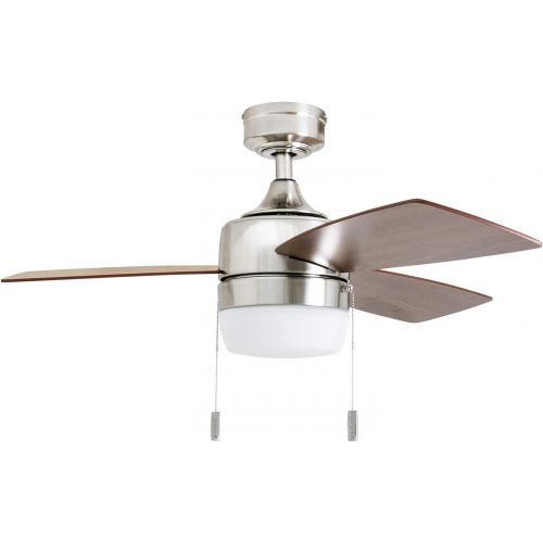  Honeywell Ceiling Fans 50616-01 Barcadero Ceiling Fan, 44, Brushed Nickel