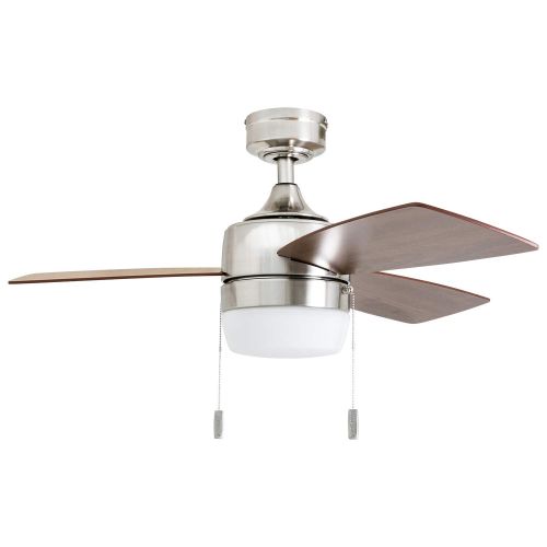  Honeywell Ceiling Fans 50616-01 Barcadero Ceiling Fan, 44, Brushed Nickel