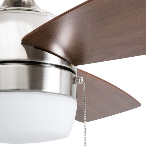  Honeywell Ceiling Fans 50616-01 Barcadero Ceiling Fan, 44, Brushed Nickel