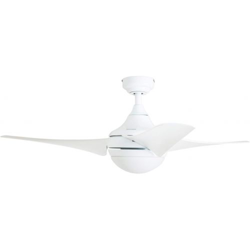  Honeywell Ceiling Fans 50195 Rio 54 Ceiling Fan with Integrated Light Kit and Remote Control, Brushed Nickel