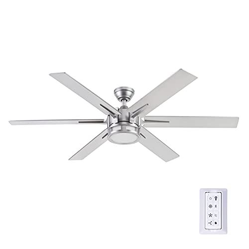  Honeywell Ceiling Fans 51626-01 Kaliza Ceiling Fan, 56, Pewter