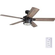 Honeywell Ceiling Fans 50690-01 Bonterra, 52 inches, Matte Black