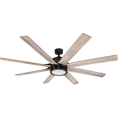  Honeywell Ceiling Fans 50609-01 Xerxes Ceiling Fan with Remote Control, 62”, Espresso Bronze