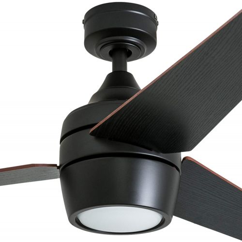  Honeywell Ceiling Fans 50603-01 Remote Control Led Eamon Modern Ceiling Fan, 52, Bronze