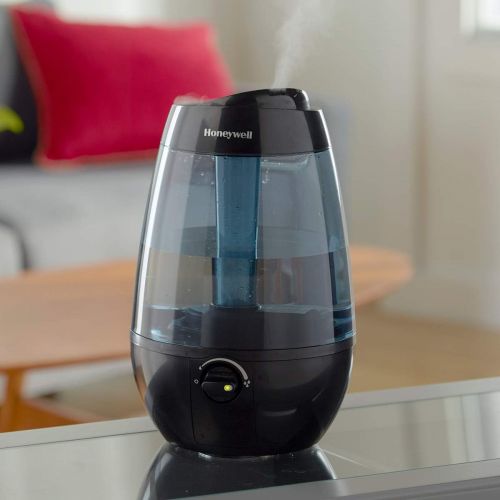  Honeywell HUL535B Cool Mist Humidifier Black Filter Free with Auto Shut-Off & Variable Settings for Medium Room, Bedroom, Baby Room