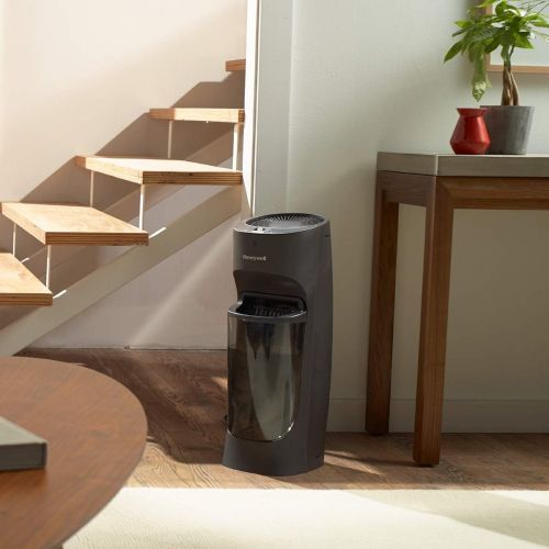  Honeywell Top Fill Digital Humidistat Tower Humidifier, Black