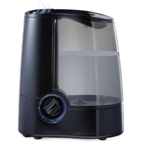  Honeywell HWM705B Filter Free Warm Moisture Humidifier Black Ultra Quiet Filter Free with High & Low Settings, 1-Gallon Tank for Office, Bedroom, Baby Room