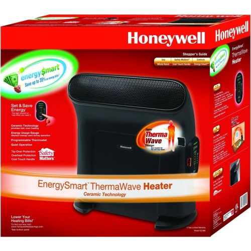  Honeywell EnergySmart Thermawave Ceramic Heater, HZ-860