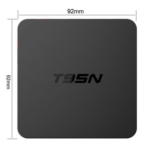  Hongyu HONGYU T95X Android 6.0 TV BOX HD Amlogic S905X Quad Core 64bit 1GB  8GB Wifi Ethernet LAN VP9 Ultra 4K 1080P EMMC Media Player