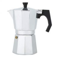 Hongzer Moka Pot, Aluminum Octagonal Stovetop Espresso Maker Coffee Maker Stove Top Coffee Maker Moka Italian Espresso Coffee Maker Brewer Percolator, 6-cup Brewing Capacity