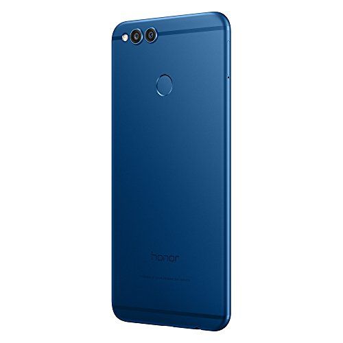  Honor 7X GSM Unlocked Smartphone 5.93” FullView Display, 16MP + 2MP Dual-Lens Camera, Dual SIM, Expandable Storage, Blue (US Warranty)