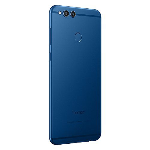  Honor 7X GSM Unlocked Smartphone 5.93” FullView Display, 16MP + 2MP Dual-Lens Camera, Dual SIM, Expandable Storage, Blue (US Warranty)