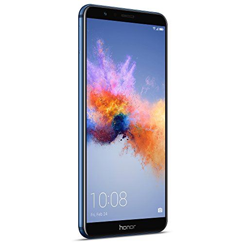  Honor 7X GSM Unlocked Smartphone 5.93” FullView Display, 16MP + 2MP Dual-Lens Camera, Dual SIM, Expandable Storage, Blue (US Warranty)