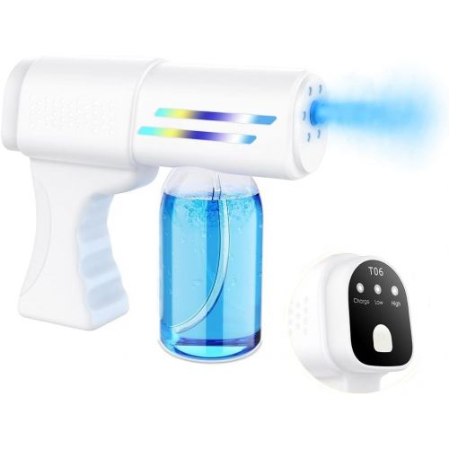  Honwally Electrostatic Disinfectant Fogger, Electric Atomizer Sprayer with Large Capacity, Rechargeable Handheld Fogger Mist Machine for Home,Kitchen,Car, Restaurant,School and Other Public