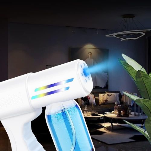  Honwally Electrostatic Disinfectant Fogger, Electric Atomizer Sprayer with Large Capacity, Rechargeable Handheld Fogger Mist Machine for Home,Kitchen,Car, Restaurant,School and Other Public