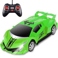 Hony Remote Control Car, 2.4Ghz 1/18 Scale Model Racing Car Toys, RC Car for Kids and Boys with Cool Led Lights, Hobby RC Cars Toys for Age 3 4 5 6 7 8-12 Year Old Boys Girls Birthday G