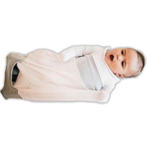  Hoodini (Pink - Small) Safe Soft Swaddle Sack for Sleeping Newborn Baby