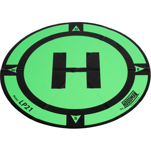  Hoodman Double-Sided Tri-Fold Weighted Drone Landing Pad
