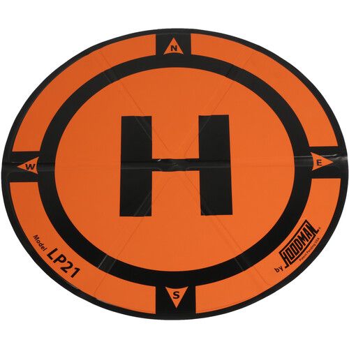  Hoodman Double-Sided Tri-Fold Weighted Drone Landing Pad