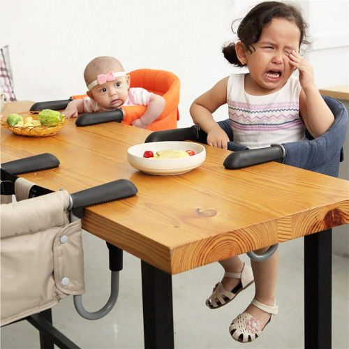  [아마존베스트]Hoomall Hook On High Chair, HOOMALL Safe Fast Table Chair, High Load Design Fold Flat Storage Attachable...