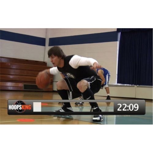  HoopsKing Jason Otters Handle the Rock Intermediate Dribbling Workouts Basketball Coaching DVD