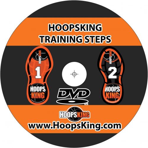  HoopsKing Basketball Footwork Training Steps, Improve Basketball Skills, Learn to Dance