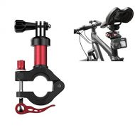 Hooshion Aluminum Alloy Camera Bicycly Seat Mount Bike Saddle Rail Seat Mount for Gopro 9/8 / Insta360 One R/OSMO Action/OSMO Pocket/Fimi Palm