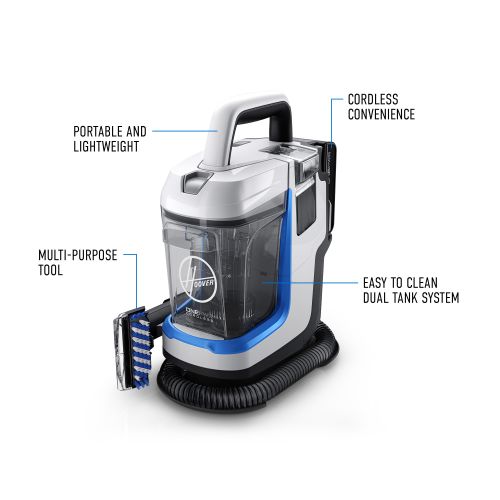  Hoover HOOVER ONEPWR Spotless GO Cordless Portable Carpet Cleaner, BH12001