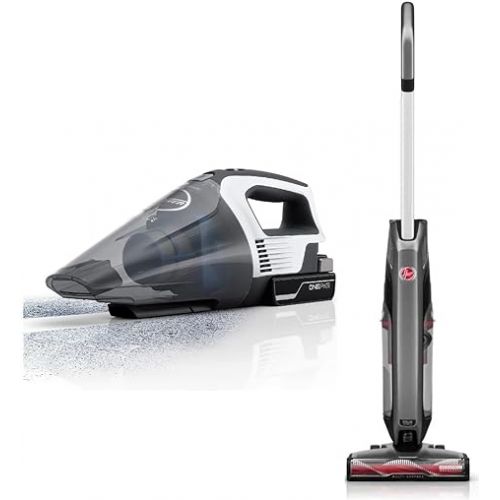  Hoover ONEPWR Evolve Pet Plus+ Cordless Upright Vacuum Cleaner, Red