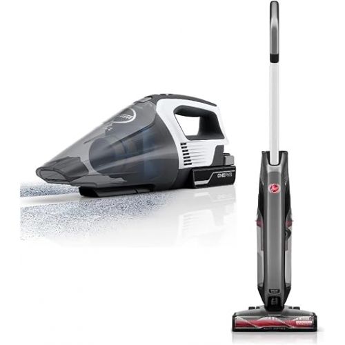  Hoover ONEPWR Evolve Pet Plus+ Cordless Upright Vacuum Cleaner, Red