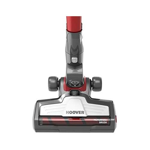  Hoover Rhapsody SE, RA 22 Special Edition, Akkustick, 8 Fach Zubehoer, 22 Volt, 2. Akku im Lieferumfang, Silber, Rot