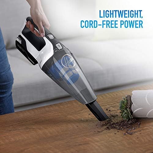  Hoover ONEPWR Cordless Hand Held Vacuum Cleaner, Battery Powered, Lightweight, BH57005, White