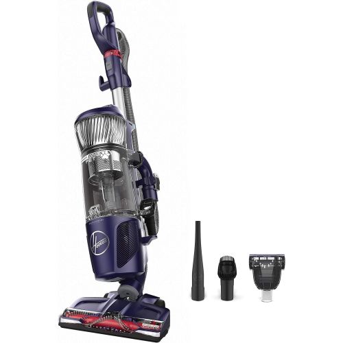  Hoover Power Drive Bagless Multi Floor Upright Vacuum Cleaner with Swivel Steering, for Pet Hair, UH74210PC, Purple