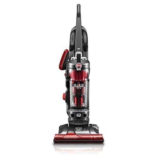  Hoover WindTunnel 3 High Performance Pet Bagless Corded Upright Vacuum Cleaner, UH72630, Red