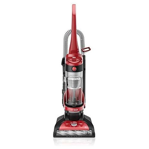  Hoover Windtunnel Max Capacity Upright Vacuum Cleaner with HEPA Media Filtration, UH71100, Red