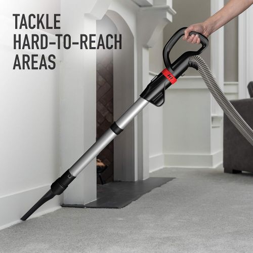  Hoover MAXLife Pro Pet Swivel Bagless Upright Vacuum Cleaner, HEPA Media Filtration, For Carpet and Hard Floor, UH74220PC, Black