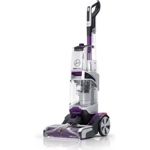  Hoover SmartWash Automatic Carpet Cleaner with Spot Chaser Stain Remover Wand, Shampooer Machine for Pets, FH53000PC, Purple