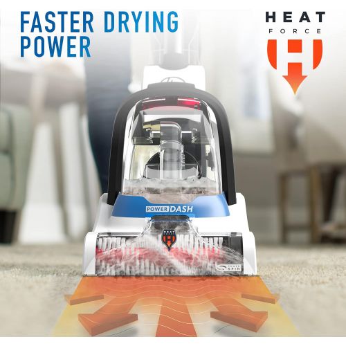  Hoover PowerDash Pet Compact Carpet Cleaner, Lightweight, FH50700, Blue