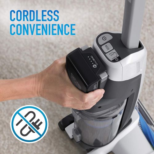  [아마존베스트]Hoover ONEPWR Evolve Pet Cordless Small Upright Vacuum Cleaner, Lightweight Stick Vac, BH53420PC, White