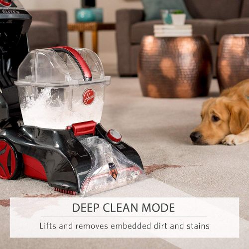  [아마존베스트]Hoover Power Scrub Elite Pet Carpet Cleaner with Paws & Claws Carpet Cleaning Solution with Stainguard (64 oz), FH50251, AH30925