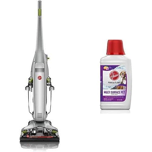  Hoover FloorMate Deluxe Hard Floor Cleaner Machine, FH40160PC and Hoover Paws & Claws Multi Surface Floor Cleaner AH30429